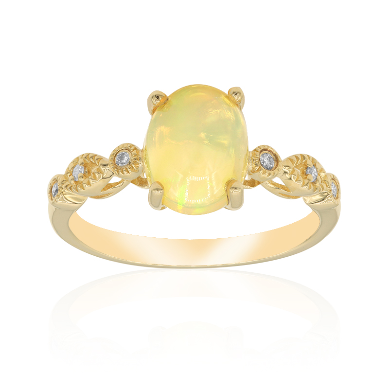 Australischer Opal-Goldring Unkategorisiert online kaufen