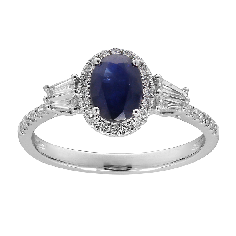 Blauer Ceylon-Saphir-Goldring (CIRARI) Unkategorisiert online kaufen