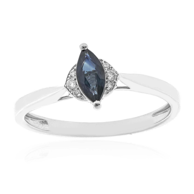 Blauer Ceylon-Saphir-Goldring Unkategorisiert online kaufen