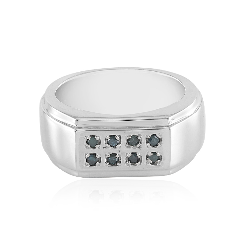 Blauer I3 Diamant-Messingring (Juwelo Style) Unkategorisiert online kaufen