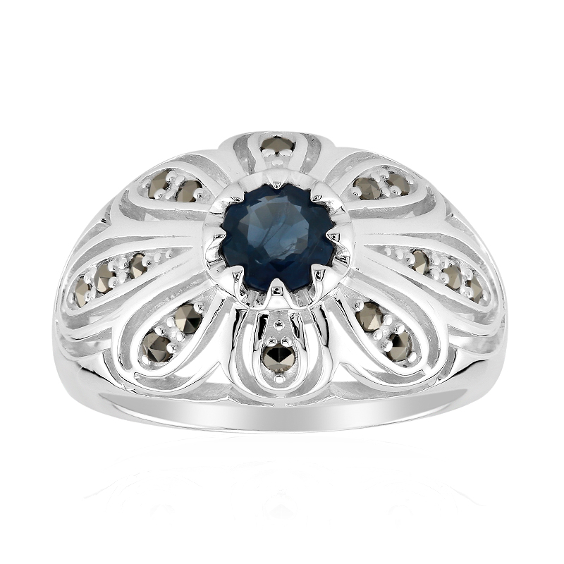 Blauer Saphir-Silberring (Annette classic) Unkategorisiert online kaufen