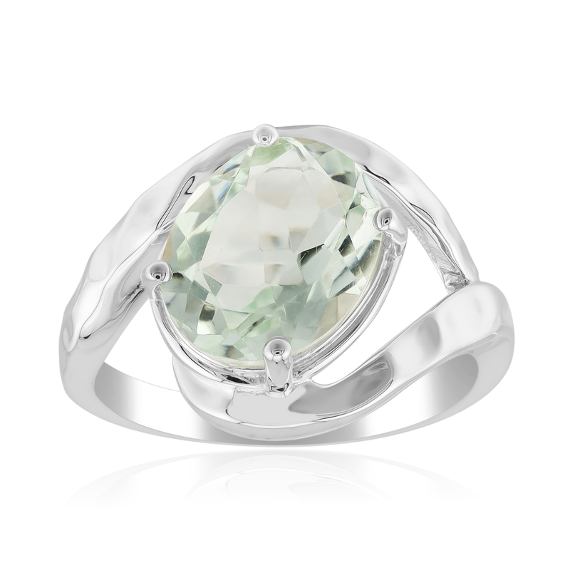 Grüner Amethyst-Silberring (Pallanova) Unkategorisiert online kaufen