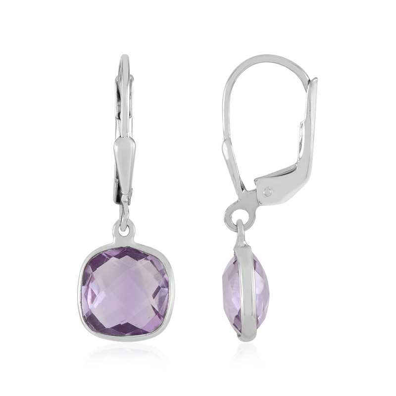 Lavendel-Amethyst-Silberohrringe Unkategorisiert online kaufen