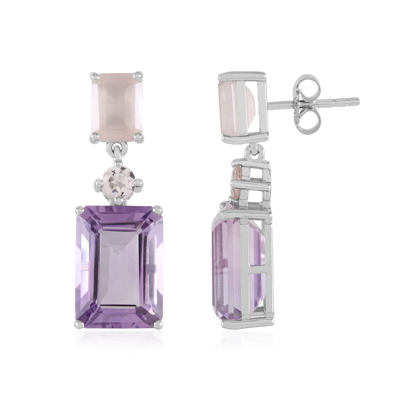 Lavendel-Amethyst-Silberohrringe Unkategorisiert online kaufen