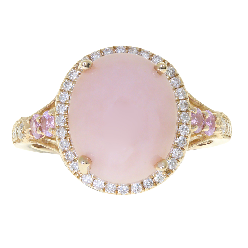 Pinkfarbener Opal-Goldring (CIRARI) Unkategorisiert online kaufen