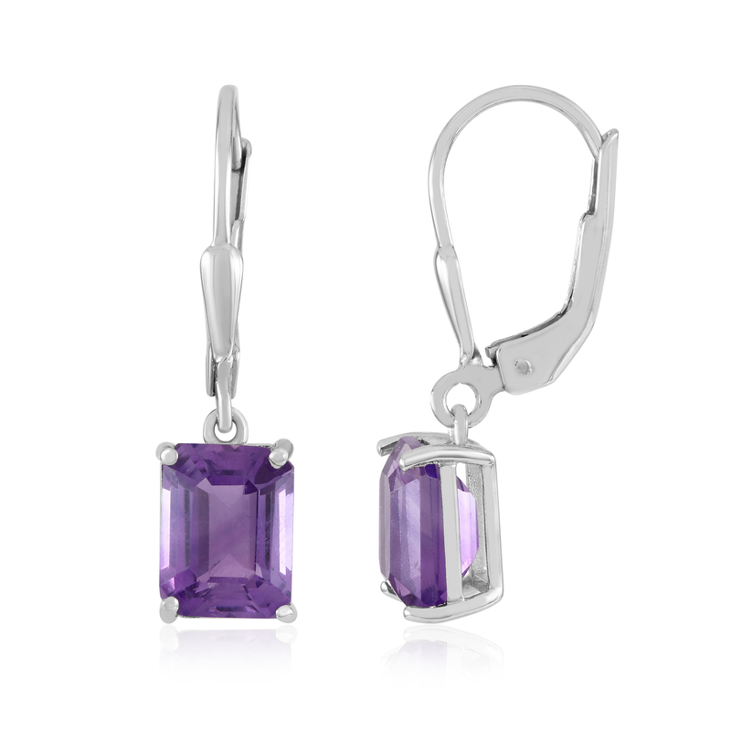 Sambia-Amethyst-Silberohrringe Unkategorisiert online kaufen