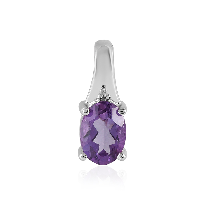 Uruguay-Amethyst-Silberanhänger Unkategorisiert online kaufen