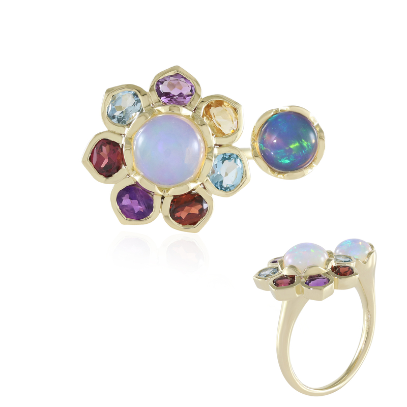 Welo-Opal-Goldring (de Melo Gold) Unkategorisiert online kaufen