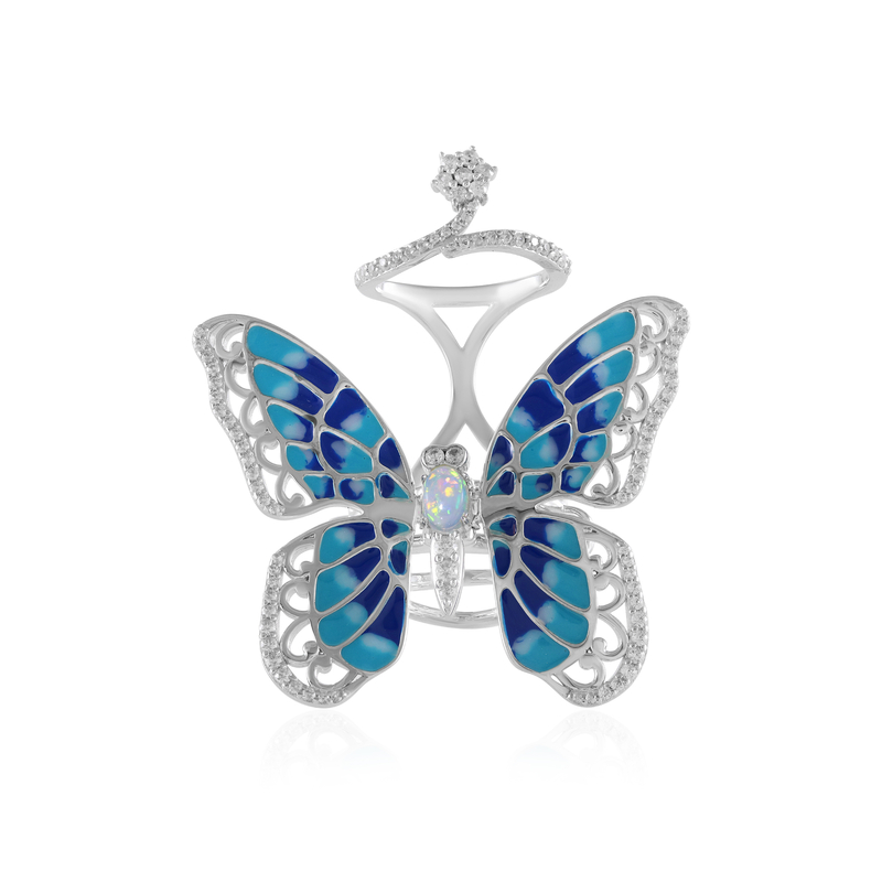 Welo-Opal-Silberring (Dallas Prince Designs) Unkategorisiert online kaufen