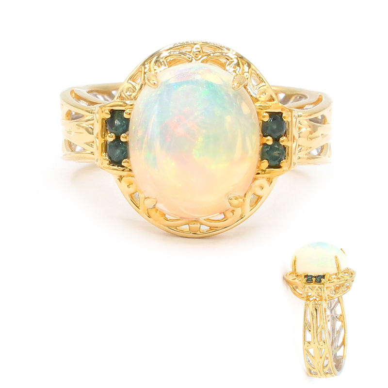 Welo-Opal-Silberring (Gems en Vogue) Unkategorisiert online kaufen Welo-Opal-Silberring (Gems en Vogue) Unkategorisiert online kaufen
