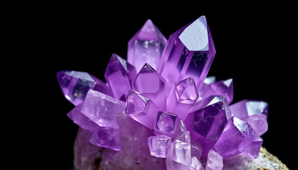 Amethyst Mineralogische Eigenschaften