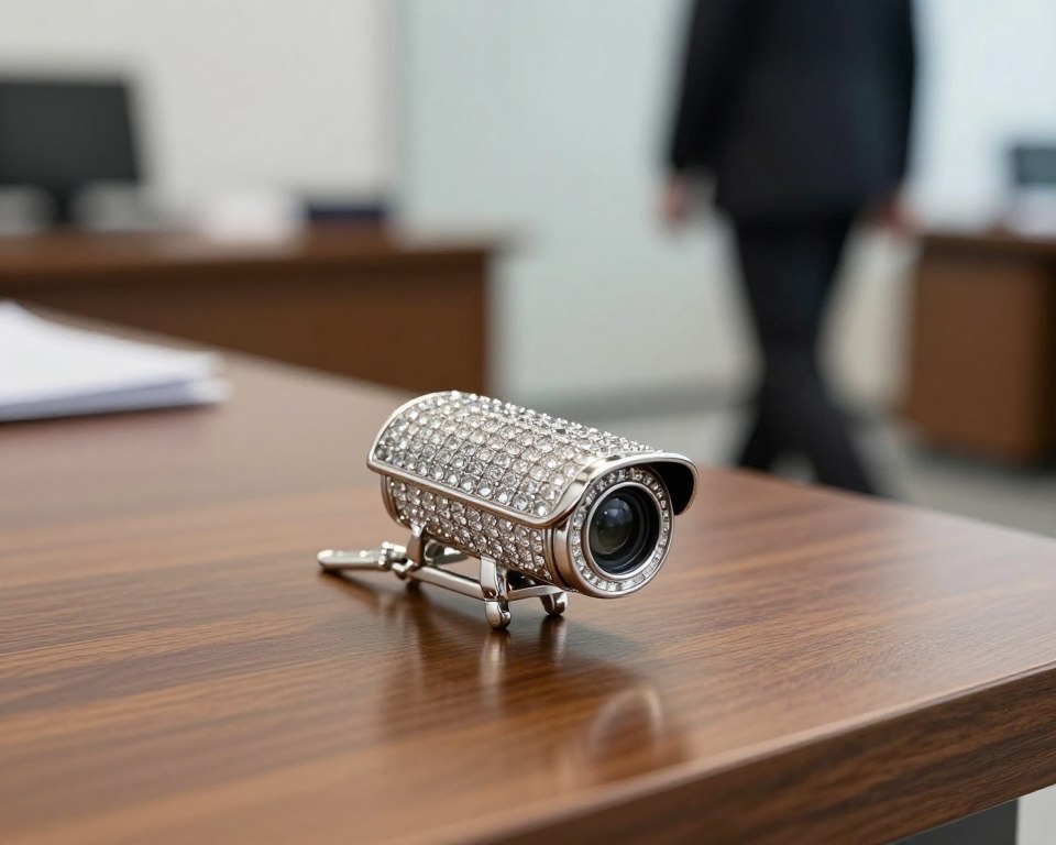 Broschen als Überwachungsinstrumente