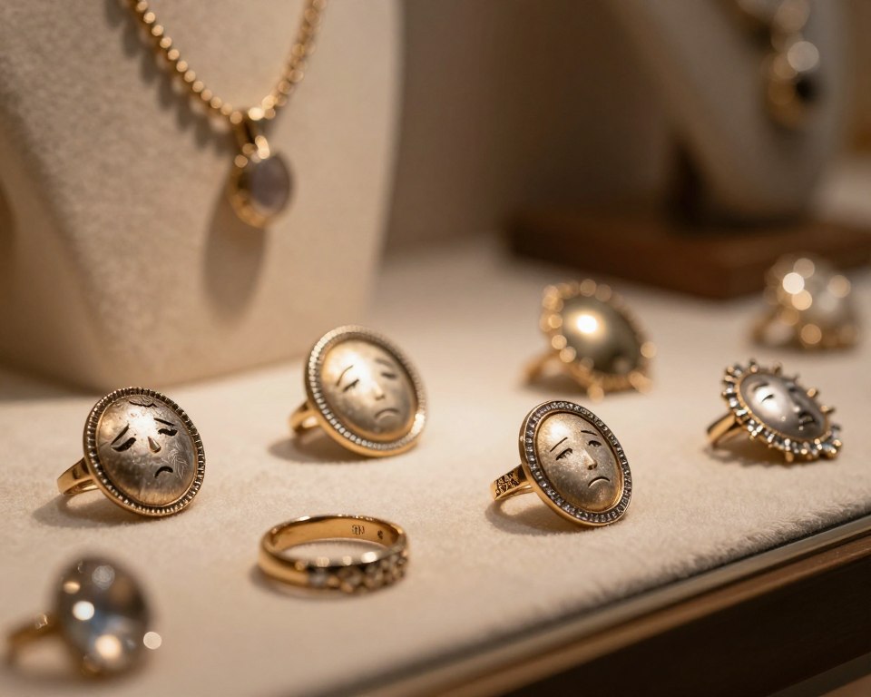 Wenn Schmuck Geheimnisse trägt: Die verborgene Sprache von Ringen, Broschen & Ketten